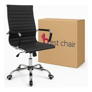 Cadeira Esteirinha Charles Eames Best Chair Original Preta Cadeira Esteirinha Charles Eames Best Chair Original Preta