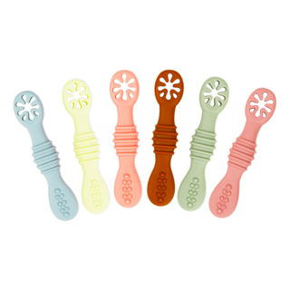 Cucharas Para Bebé Pack De 6 Piezas, Kit De Cubiertos Para Cucharas Para Bebé Pack De 6 Piezas, Kit De Cubiertos Para