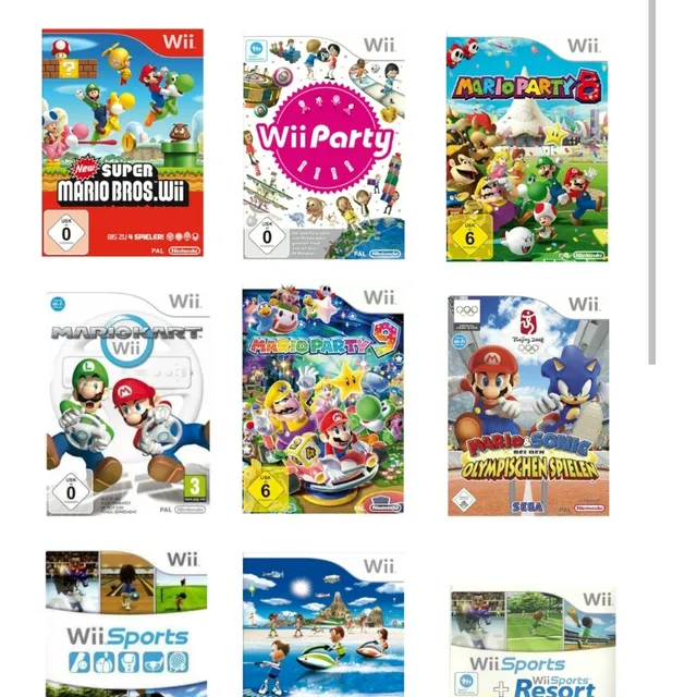 Juegos De Wii Variados