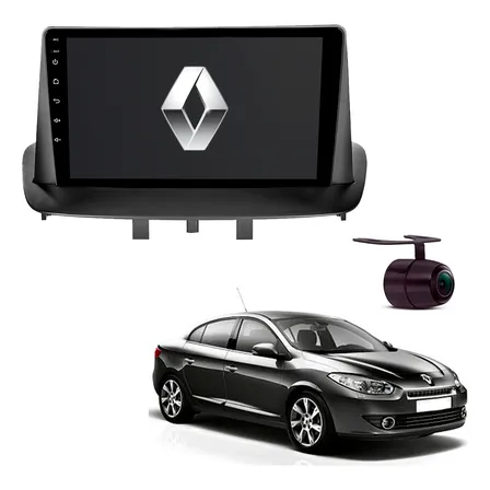 Central Multimidia Android Renault Fluence 2011 Usb Btgps 9p