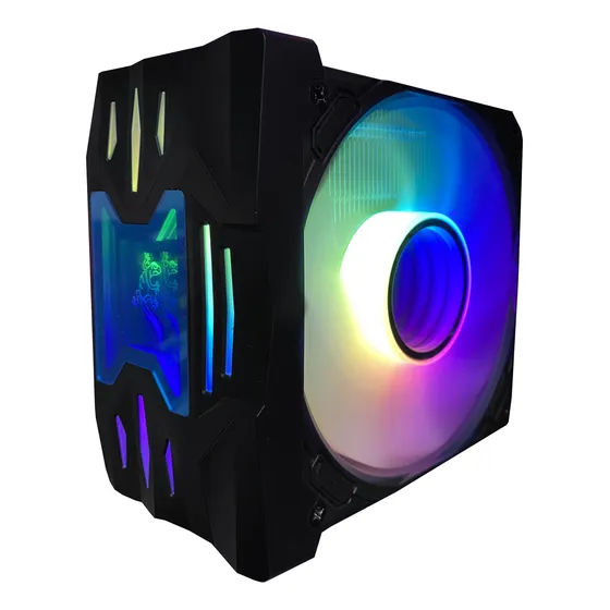 Fan Cooler Argb Disipador Tipo Torre Strig Cpu Amd Intel