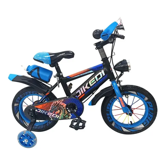 Bicicleta Niño Aro 20'' Ruedas Apoyo, Termo Y Farol Winroad
