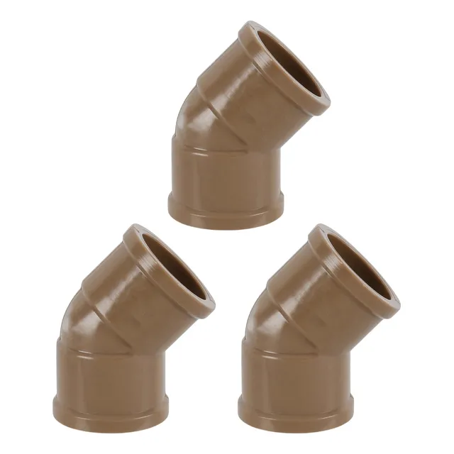 Kit 3 Joelho Pvc Soldável De 25mmx3/4 De 45º Conexões