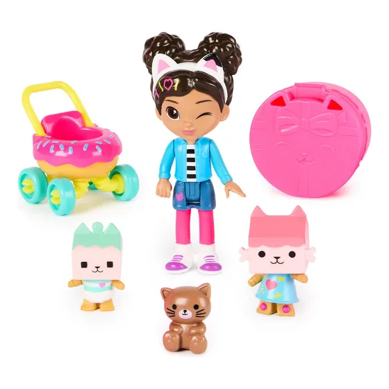 Set Cuidado De Gatitos Con Gabby Y Accesorios