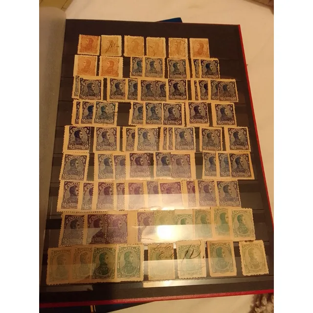 Lote Estampillas Antiguas  Viejas Nuevas ;;  Efigie Bolívar