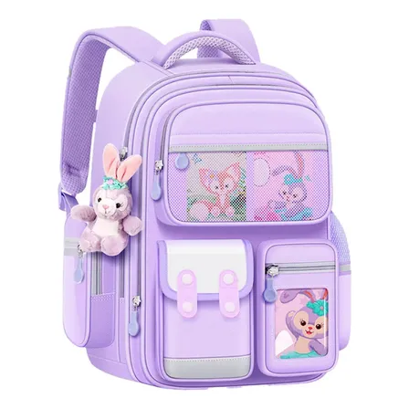 mochilas escolares para ninas ninos mochila mujer escolar de nina aesthetic premium sencilla impermeable color lila