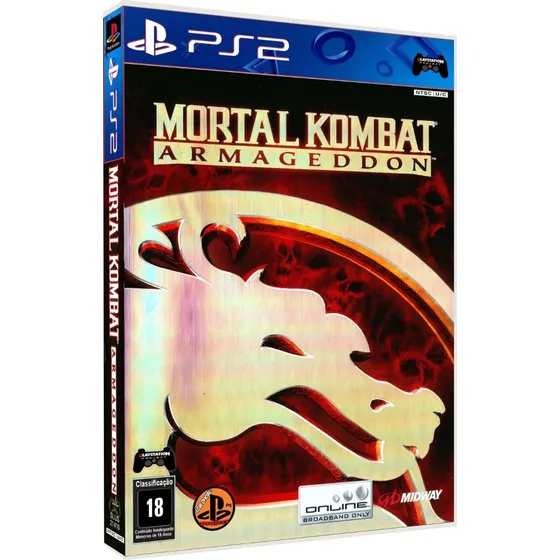 Mortal Kombat Armageddon Para Ps2 Slim Bloqueado Leia Desc.