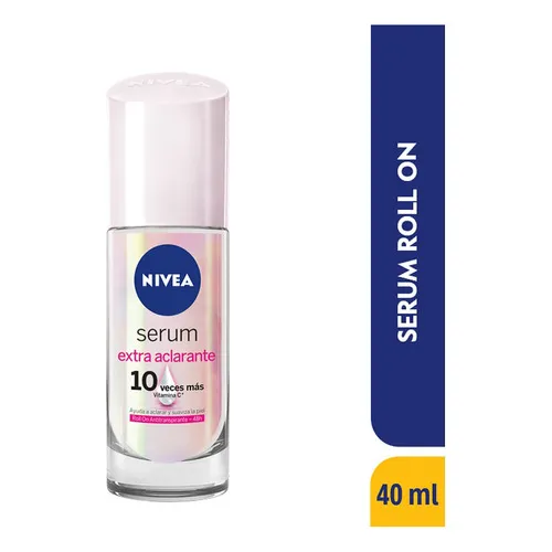 Desodorante Roll On Nivea Serum Extra Aclarante X 40ml