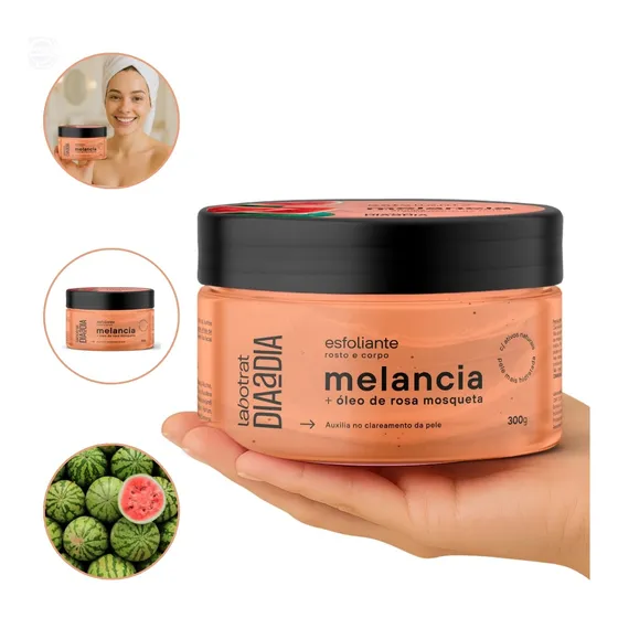 Esfoliante Melancia Dia A Dia Labotrat Rosto E Corpo - 300g
