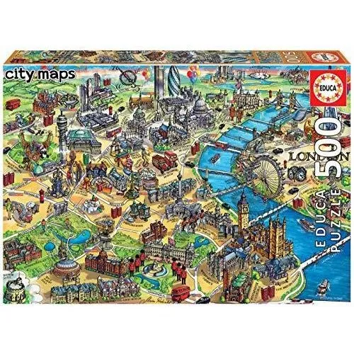 Educa Borrás 18451 Serie Educa Borras London City Map Jrjr7