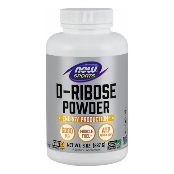 Suplemento Now Foods D-ribosa En Polvo 240 Ml