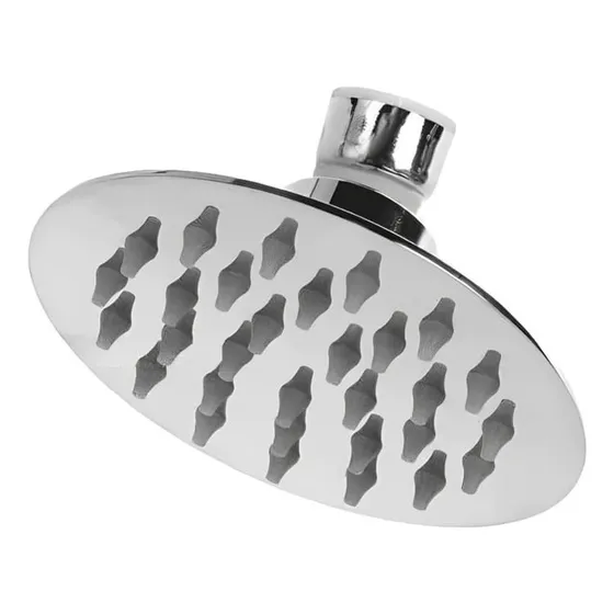Ducha Regadera Semiplana Para Baño, Cromado Lujo 4 Pulgada