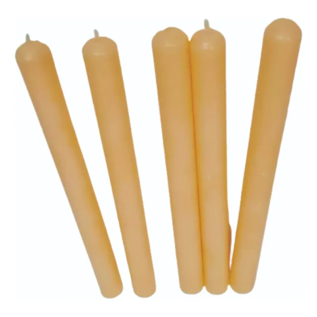 Caja De 32 Velas Litúrgicas Cera De Abeja Nro 2 Para Altar