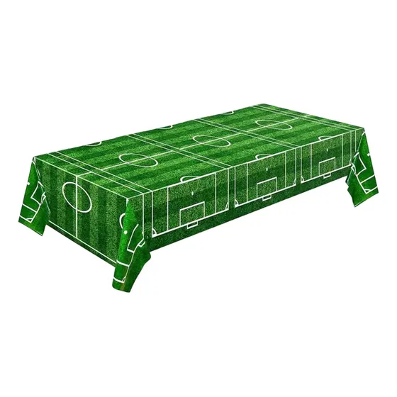 Mantel Cotillon Soccer Futbol Cumpleaños 137x264cm Fiestas