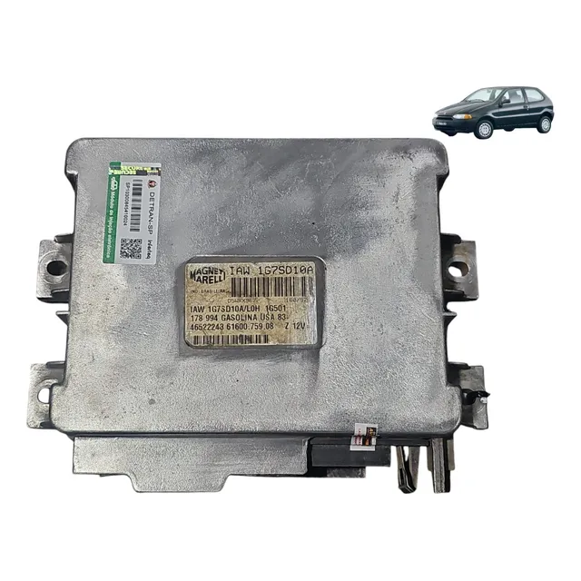 Modulo Injecao Palio 1.0 8v Mpi 97 98 99 Iaw1g7sd10a (usado)