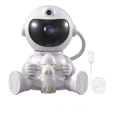 Proyector Lámpara Luz Led Galaxia Astronauta Con Luz
