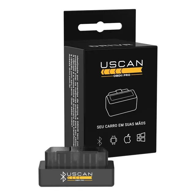 Scanner Automotivo Uscan Obd2 Pro Bluetooth Elm 327 Para Gm