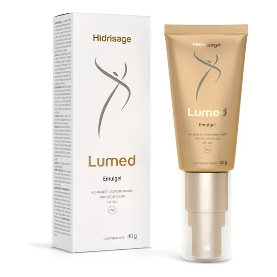 Hidrisage Lumed® Emulgel 40g Unifica Tono | Despigmentante