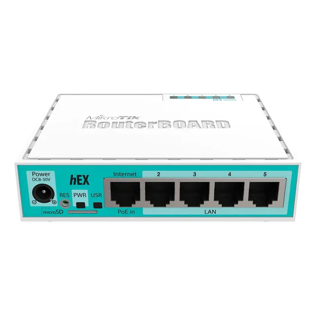 Mikrotik Rb750gr3 Router Board Hex 5 Gigabit 880mhz 2 Cores