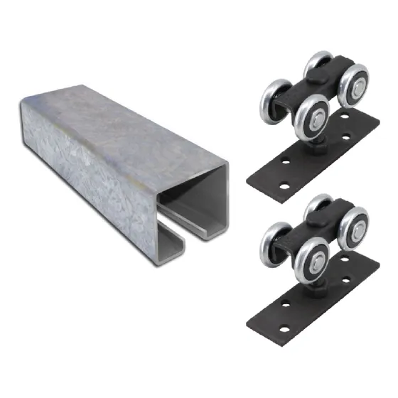 Kit Riel Colgante Roma 3m (1h) Xe 164 Acero Ruleman Blindado