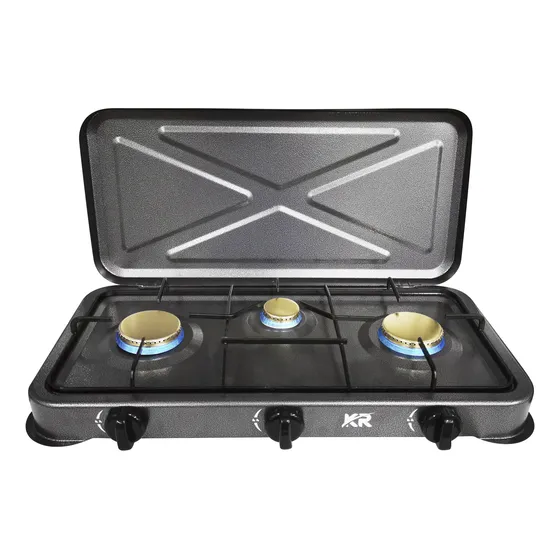 Cocinita A Gas 3 Hornillas Kr Plus