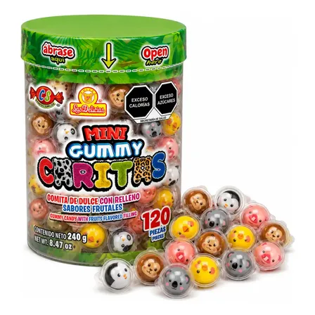 Mini Gummy Caritas 120 Gomitas Las Delicias