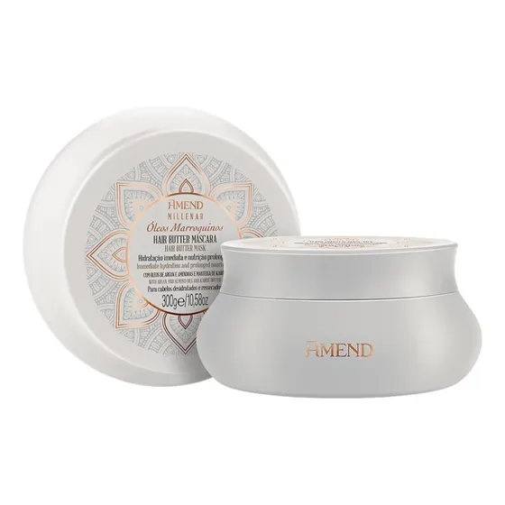 Hair Butter Máscara Amend Milenar Óleos Marroquinos 300g Variação Única