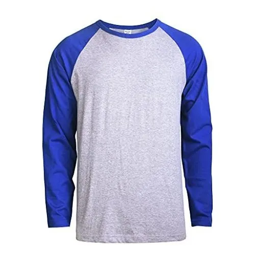 Camiseta De Béisbol De Algodón Raglan Casual De Manga Dnctr