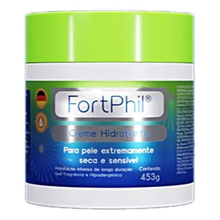 Creme Hidratante Fortphil Pele Extremamente Seca E SensĂvel 453g Creme Hidratante Fortphil Pele Extremamente Seca E SensĂvel 453g