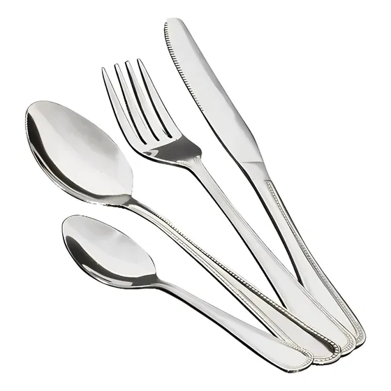Kit Cubiertos De Metal 12pzs Mayor Y Detal