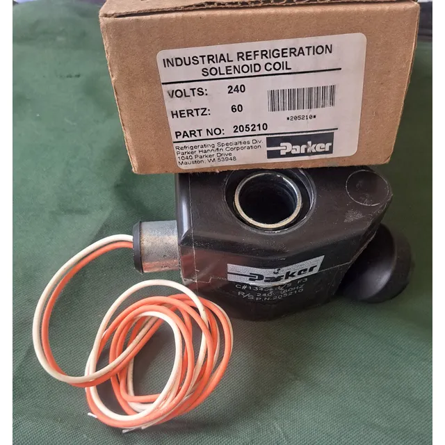 Bobina De Solenoide Para Refrigeración Marca Parker 