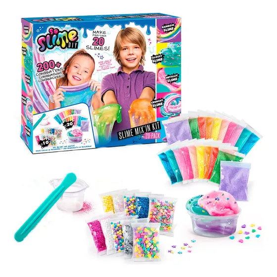 Playset 30cm Pack X20 Mix In Kit Slime