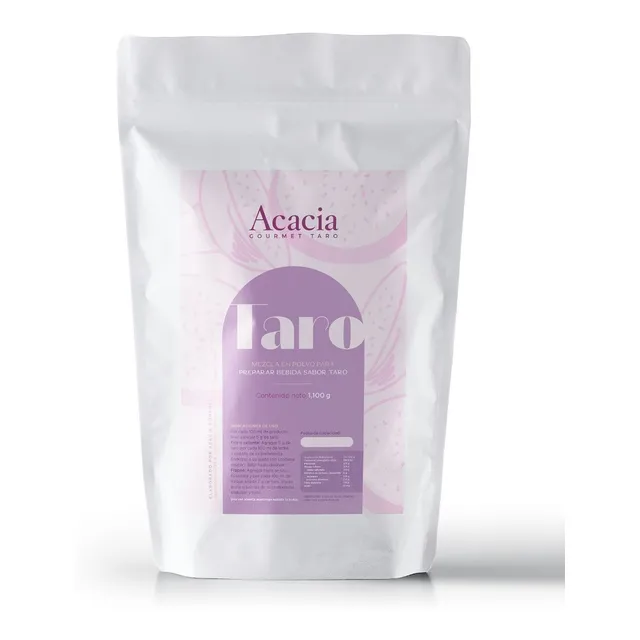Base Sabor Taro 1.2kg Base En Polvo Para Bebidas Y Frappé