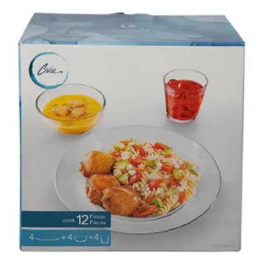 Vajilla Contempo Crisa