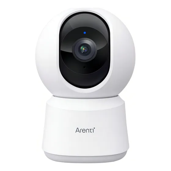 Camara Seguridad Interior Wifi 5.8ghz Arenti P2q Diginet Color Blanco
