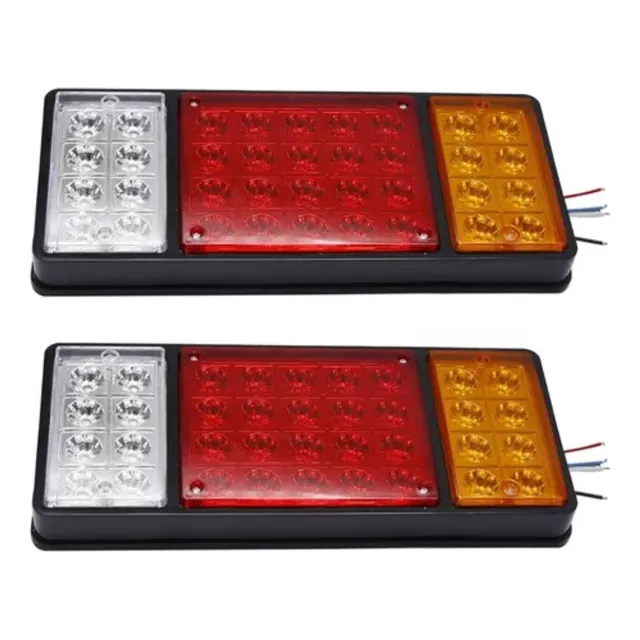 Stop Tricolor 36 Led Univerdal Camion Bus Buseta Remolque