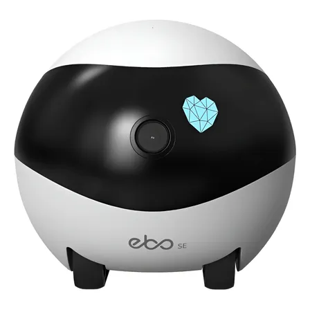 Smart Camera Robo De Vigilancia Inteligente Enabot Ebo Se Branco