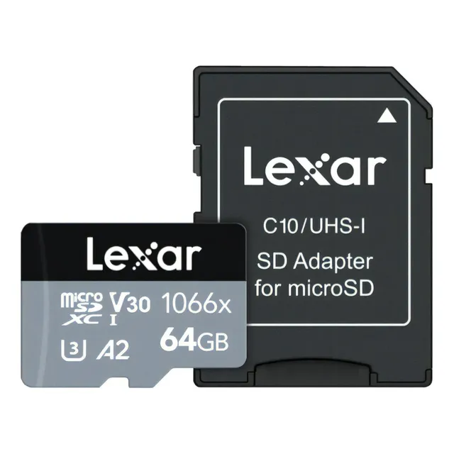 Tarjeta Lexar Profesional Micro Sdxc 64gb 1066x 160mb/s