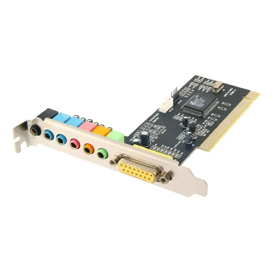Placa De Sonido Pci 7.1 8 Channel Conector Gameport