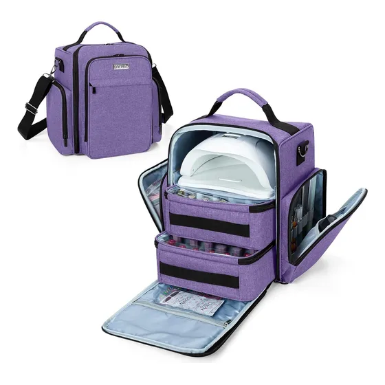 Bolso Profesional Organizador Cómodo De Esmaltes Manicurista