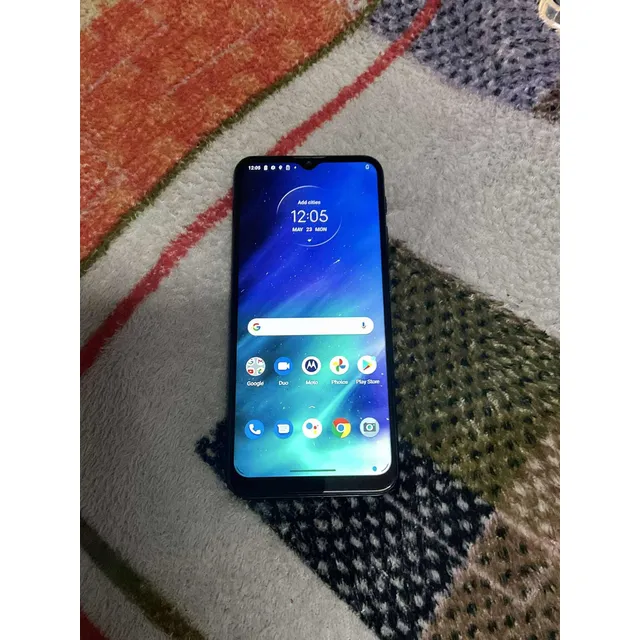 Motorola One Fusion Color Verde Esmeralda Azul Acero