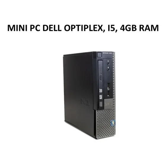 Mini Pc Dell Optiplex, I5, 4gb Ram, 120 Ssd 