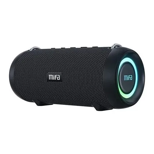 Alto-falante portátil Mifa A90 com bluetooth à prova d'água em preto