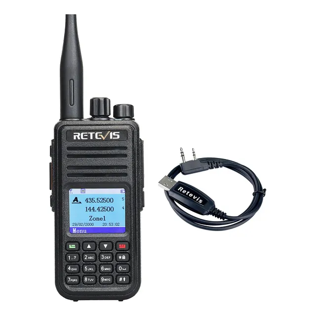 Radio Walkie Talkie Radioafición Digital Dmr Vhf Uhf Retevis