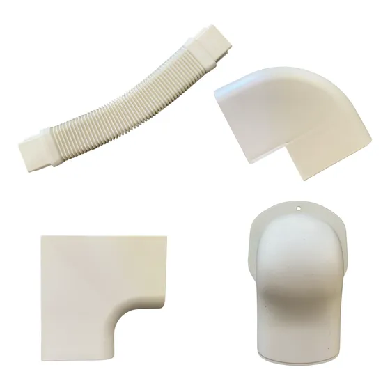 Accesorios Para Canaleta De Plástico Aire Acondicionado Spli