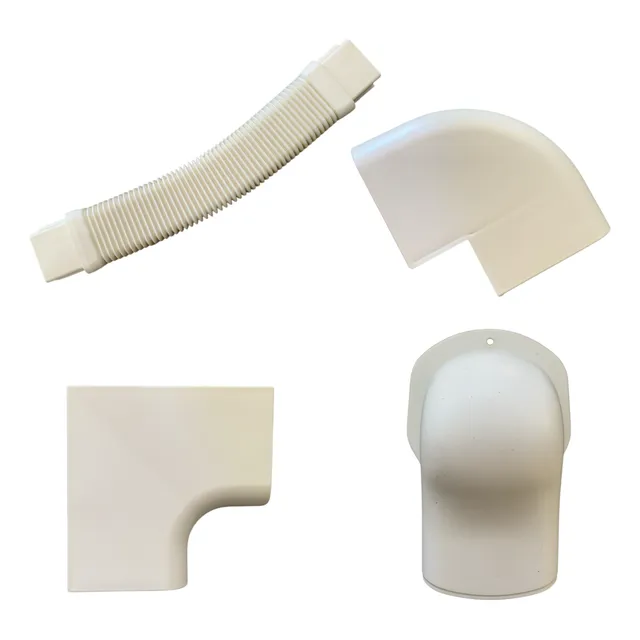 Accesorios Para Canaleta De Plástico Aire Acondicionado Spli