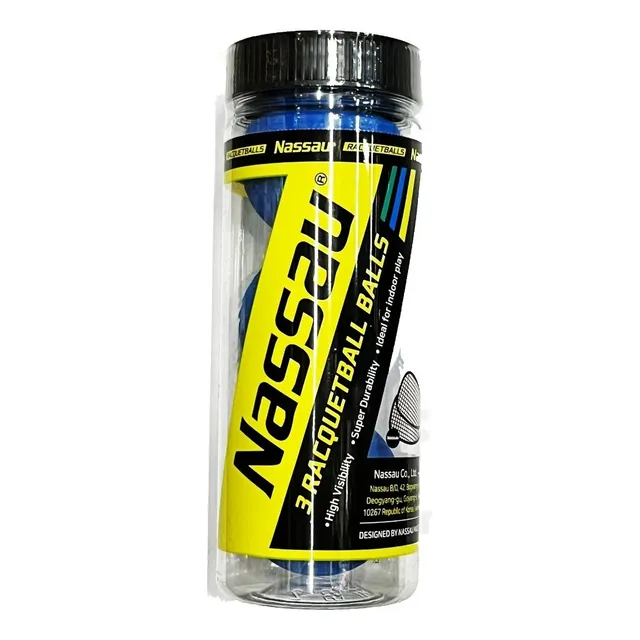 Pelotas Fronton Nassau Paleta Tubo X3 - Auge