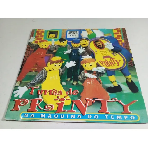 Cd Turma Do Printy-louvores Da Garotada Vol.8