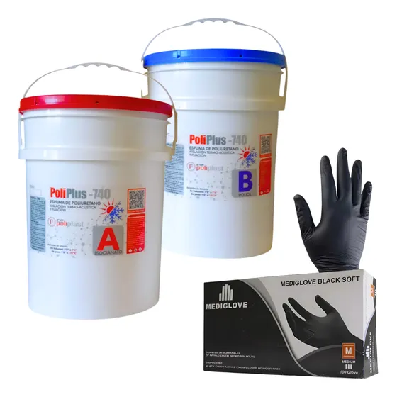 Pu Expandido Espuma Kit 47 Kg Fijacion Aislacion Termica