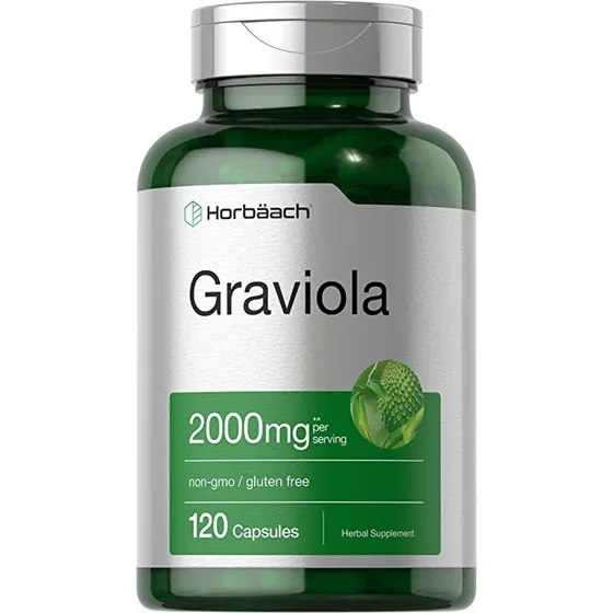 Guanabana Graviola Premium 120 Capsulas Eg Y10 Sabor Sin Sabor